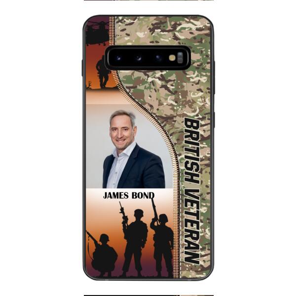 CUSTOMIZED BRITISH VETERAN PHONECASE 3D PRINTED NEYT15