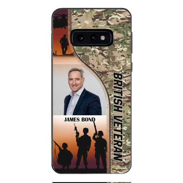 CUSTOMIZED BRITISH VETERAN PHONECASE 3D PRINTED NEYT15