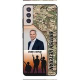 CUSTOMIZED BRITISH VETERAN PHONECASE 3D PRINTED NEYT15