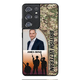 CUSTOMIZED BRITISH VETERAN PHONECASE 3D PRINTED NEYT15