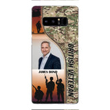 CUSTOMIZED BRITISH VETERAN PHONECASE 3D PRINTED NEYT15