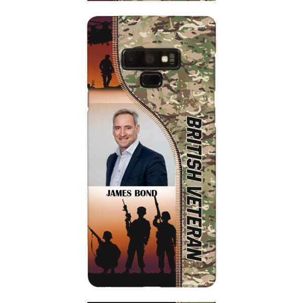 CUSTOMIZED BRITISH VETERAN PHONECASE 3D PRINTED NEYT15