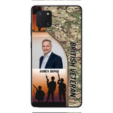 CUSTOMIZED BRITISH VETERAN PHONECASE 3D PRINTED NEYT15