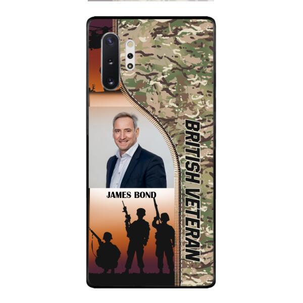 CUSTOMIZED BRITISH VETERAN PHONECASE 3D PRINTED NEYT15