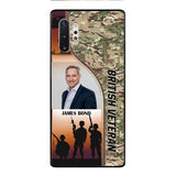 CUSTOMIZED BRITISH VETERAN PHONECASE 3D PRINTED NEYT15