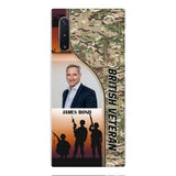 CUSTOMIZED BRITISH VETERAN PHONECASE 3D PRINTED NEYT15