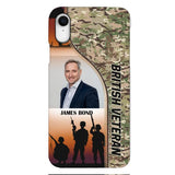 CUSTOMIZED BRITISH VETERAN PHONECASE 3D PRINTED NEYT15