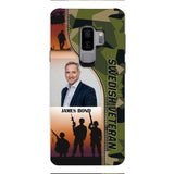 CUSTOMIZED SWEDISH VETERAN PHONECASE 3D PRINTED NEYT15