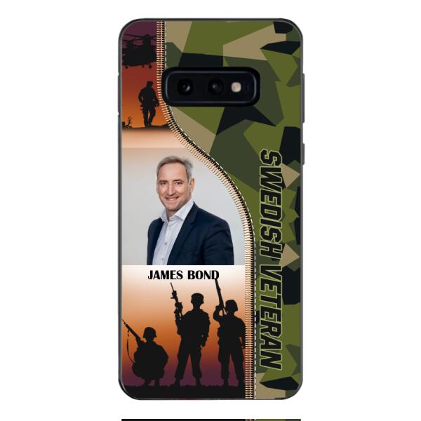 CUSTOMIZED SWEDISH VETERAN PHONECASE 3D PRINTED NEYT15
