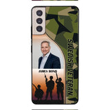 CUSTOMIZED SWEDISH VETERAN PHONECASE 3D PRINTED NEYT15