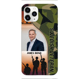 CUSTOMIZED SWEDISH VETERAN PHONECASE 3D PRINTED NEYT15