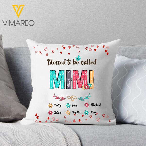 Personalized Kid Name Pillow All Over Printed AUG-DT05