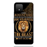 Personalized August Girl Phone Case Printed AUG-MQ05