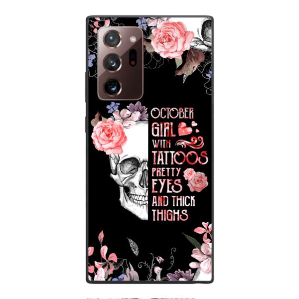 Personalized October Girl Phone Case AUG-HQ05