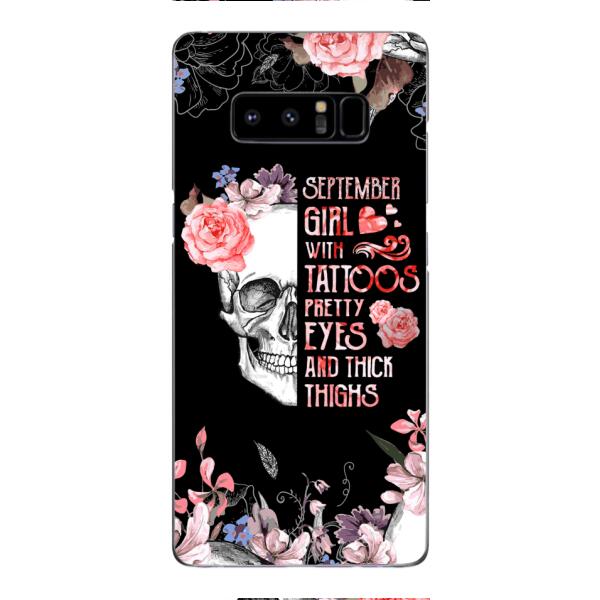 Personalized September Girl Phone Case AUG-HQ05