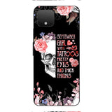 Personalized September Girl Phone Case AUG-HQ05