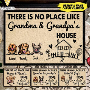 Personalized Dog Doormat Printed AUG-HQ07