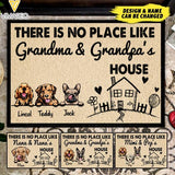 Personalized Dog Doormat Printed AUG-HQ07