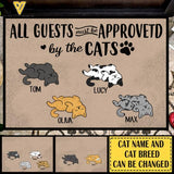 PERSONALIZED ALL GUESTS MUST BE APPROVED BY CATS DOORMAT TNTN1908