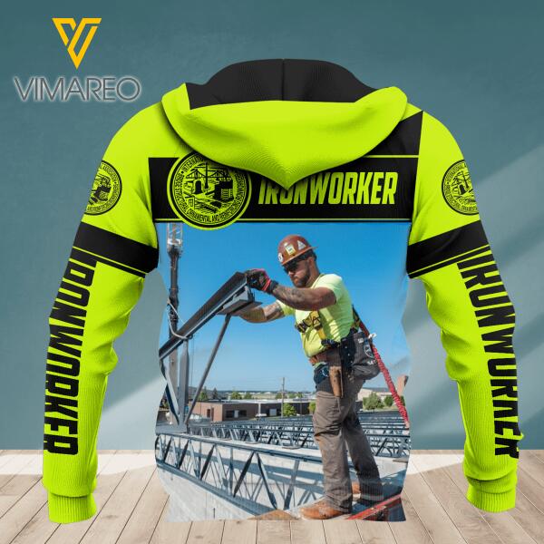 Personalized Ironworker Hoodie Printed AUG-DT26