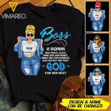 CUSTOMIZED BOSS TSHIRT NEY14