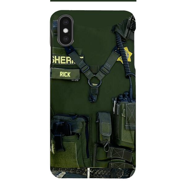 Personalized Sheriff Phone Case Printed SEP-MQ21