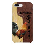 ROOSTER PERSONALIZED PHONE CASE 3D PRINTED VINTAGE