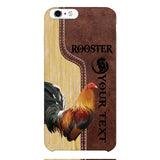 ROOSTER PERSONALIZED PHONE CASE 3D PRINTED VINTAGE