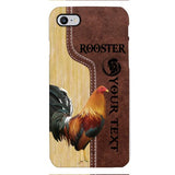 ROOSTER PERSONALIZED PHONE CASE 3D PRINTED VINTAGE