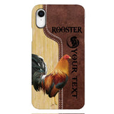 ROOSTER PERSONALIZED PHONE CASE 3D PRINTED VINTAGE