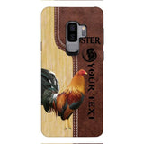 ROOSTER PERSONALIZED PHONE CASE 3D PRINTED VINTAGE