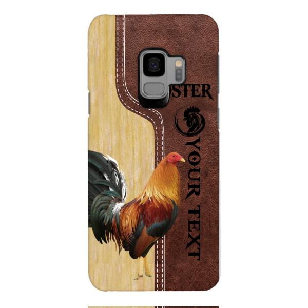 ROOSTER PERSONALIZED PHONE CASE 3D PRINTED VINTAGE