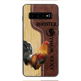 ROOSTER PERSONALIZED PHONE CASE 3D PRINTED VINTAGE