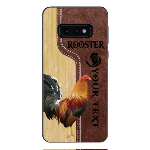 ROOSTER PERSONALIZED PHONE CASE 3D PRINTED VINTAGE