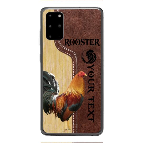 ROOSTER PERSONALIZED PHONE CASE 3D PRINTED VINTAGE