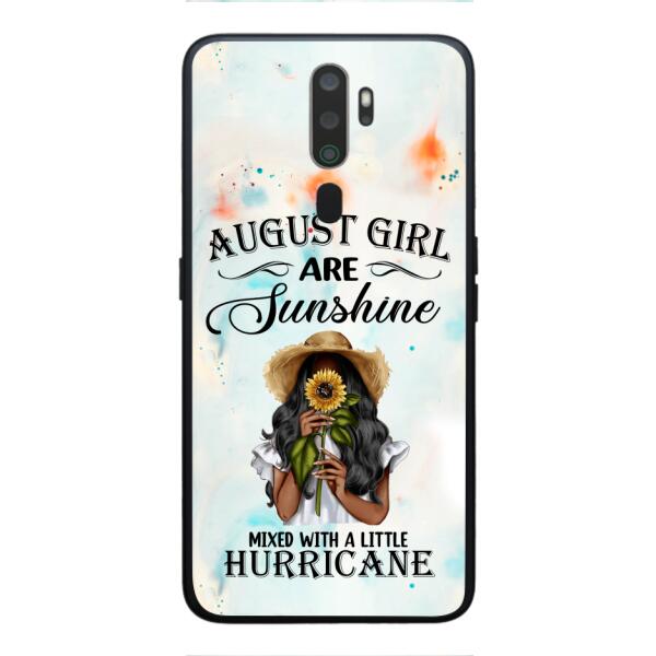 Personalized August Girl Are Sunshine Phone Case JUL-DT09