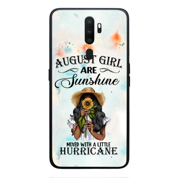 Personalized August Girl Are Sunshine Phone Case JUL-DT09