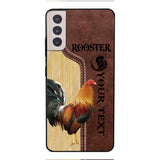 ROOSTER PERSONALIZED PHONE CASE 3D PRINTED VINTAGE