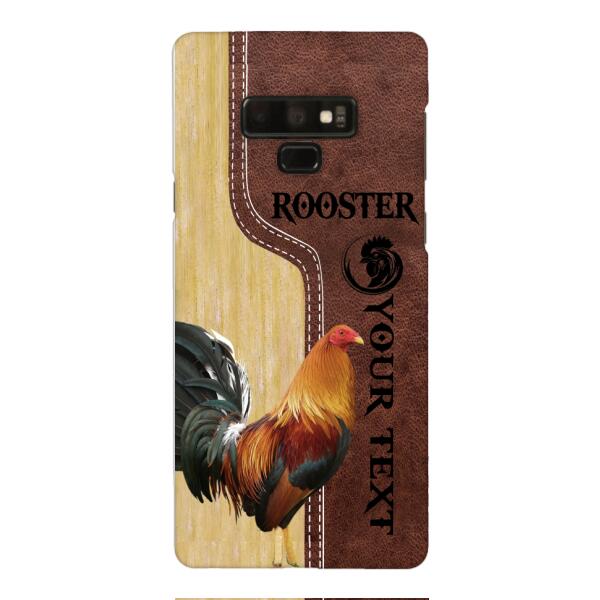 ROOSTER PERSONALIZED PHONE CASE 3D PRINTED VINTAGE