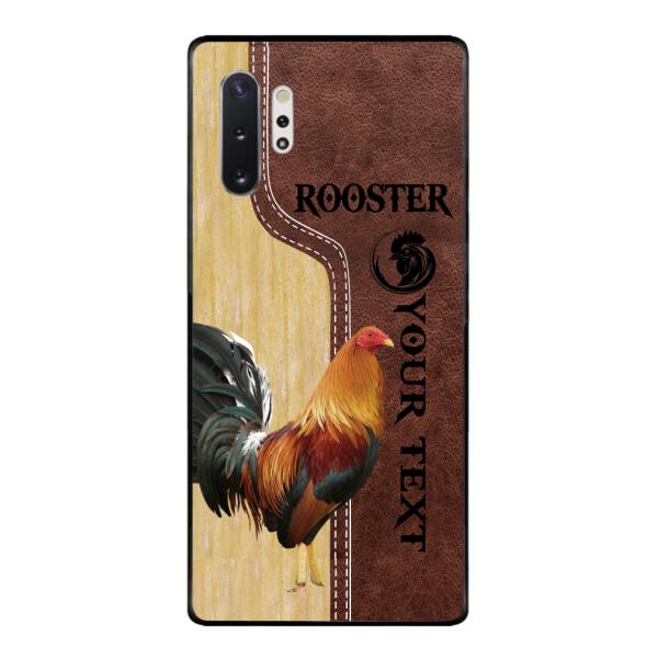 ROOSTER PERSONALIZED PHONE CASE 3D PRINTED VINTAGE