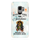 Personalized August Girl Are Sunshine Phone Case JUL-DT09