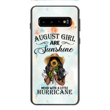 Personalized August Girl Are Sunshine Phone Case JUL-DT09