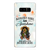 Personalized August Girl Are Sunshine Phone Case JUL-DT09