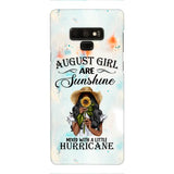 Personalized August Girl Are Sunshine Phone Case JUL-DT09