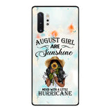 Personalized August Girl Are Sunshine Phone Case JUL-DT09