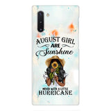 Personalized August Girl Are Sunshine Phone Case JUL-DT09