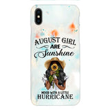 Personalized August Girl Are Sunshine Phone Case JUL-DT09