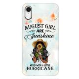 Personalized August Girl Are Sunshine Phone Case JUL-DT09