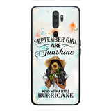 PERSONALIZED SEPTEMBER GIRL PHONE CASE PRINTED JUL-DT09