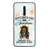 PERSONALIZED SEPTEMBER GIRL PHONE CASE PRINTED JUL-DT09